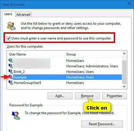 Delete a User Account in Windows 10 07